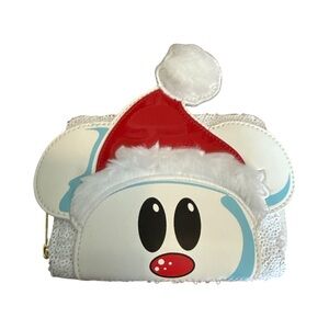 Loungefly Mickey Mouse Wallet Red and White Festive Design